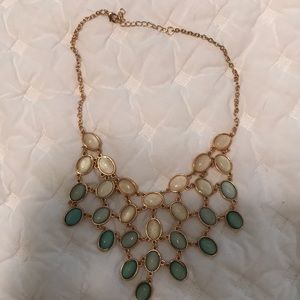 jeweled statement necklace!